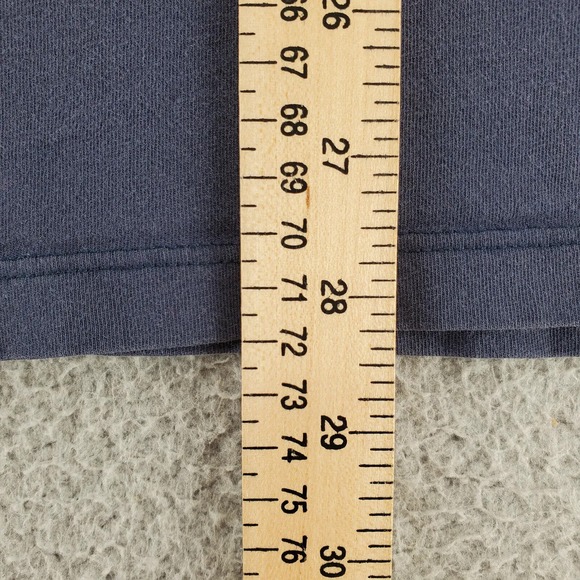 Vineyard Vines Shirt Mens Medium Blue Short Sleeve Big Whale Spell Out Logo - Picture 12 of 12